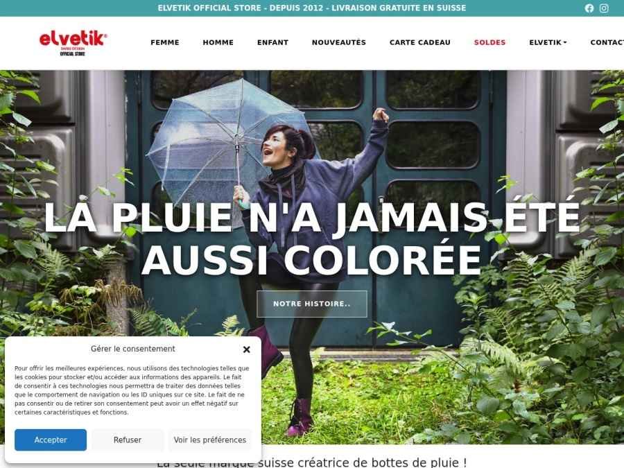 Réalisation Elvetik - Prestashop