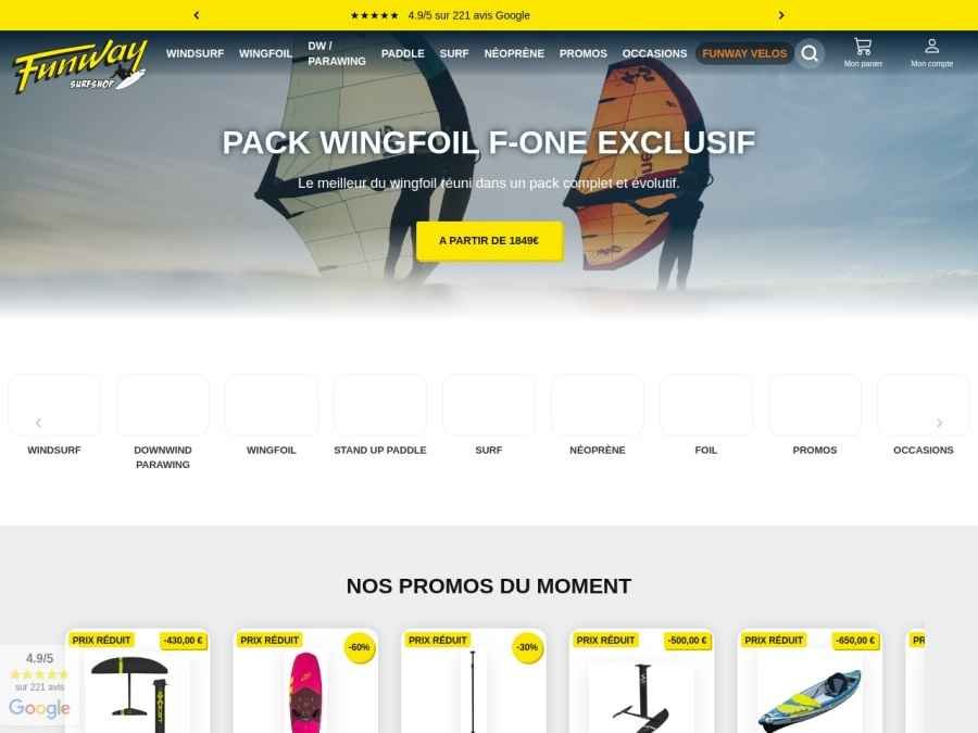 Réalisation Funway - Prestashop